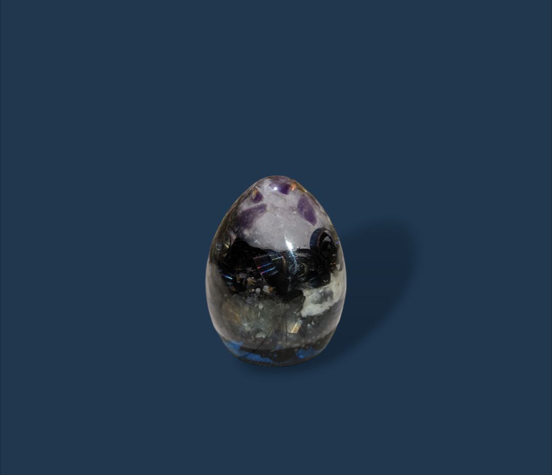 22) Der Amethyst Himmelswächter Orgonit