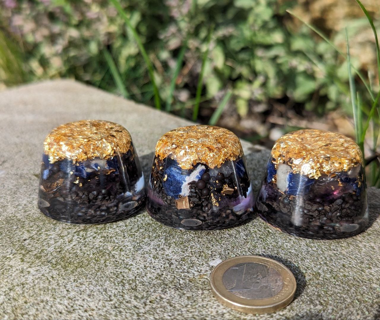 14) 3x Goldener Klarheitsfunken
